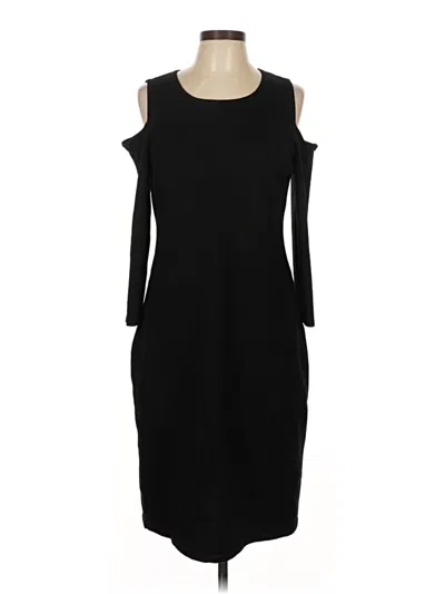 Pre-owned Calvin Klein Cocktail Dress In Black