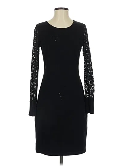 Pre-owned Calvin Klein Cocktail Dress In Black
