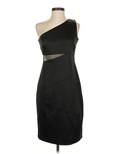 Pre-owned Calvin Klein Cocktail Dress In Black