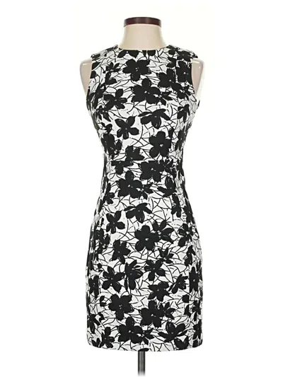 Pre-owned Calvin Klein Cocktail Dress In Black