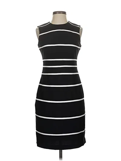 Pre-owned Calvin Klein Cocktail Dress In Black
