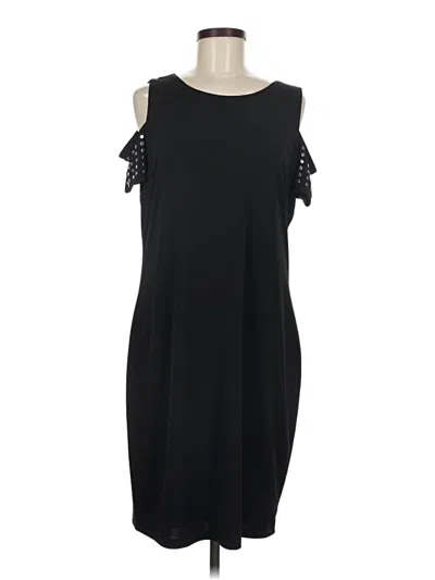 Pre-owned Calvin Klein Cocktail Dress In Black