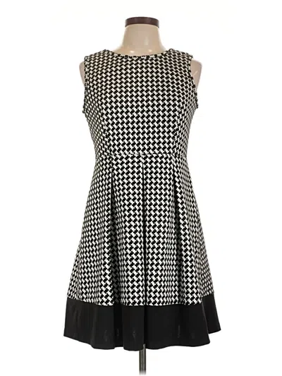 Pre-owned Calvin Klein Cocktail Dress In Black