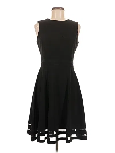Pre-owned Calvin Klein Cocktail Dress In Black