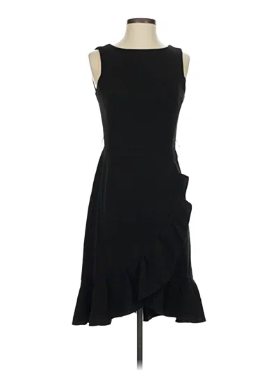 Pre-owned Calvin Klein Cocktail Dress In Black
