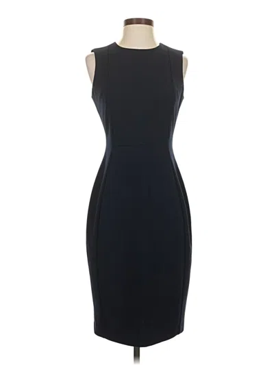Pre-owned Calvin Klein Cocktail Dress In Black