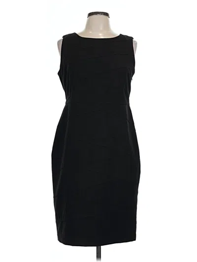 Pre-owned Calvin Klein Cocktail Dress In Black