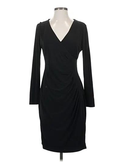 Pre-owned Calvin Klein Cocktail Dress In Black