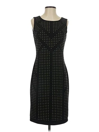 Pre-owned Calvin Klein Cocktail Dress In Black