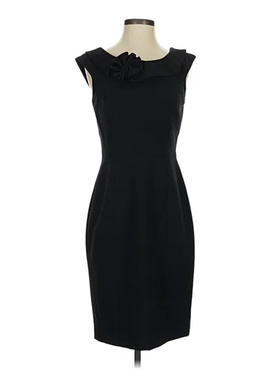 Pre-owned Calvin Klein Cocktail Dress In Black