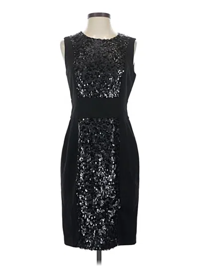Pre-owned Calvin Klein Cocktail Dress In Black
