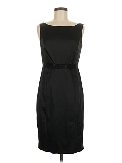 Pre-owned Calvin Klein Cocktail Dress In Black