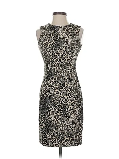 Pre-owned Calvin Klein Cocktail Dress In Black