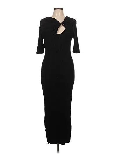 Pre-owned Calvin Klein Cocktail Dress In Black