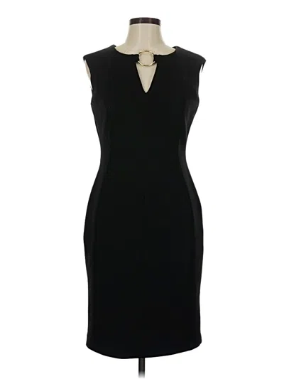 Pre-owned Calvin Klein Cocktail Dress In Black