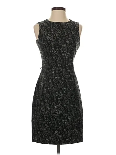 Pre-owned Calvin Klein Cocktail Dress In Black