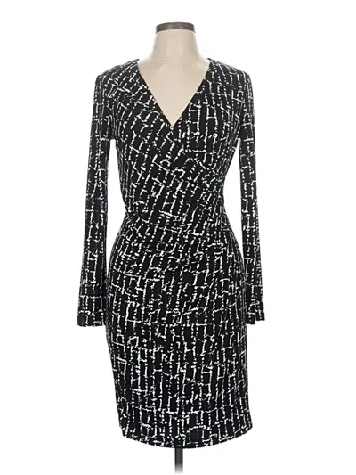 Pre-owned Calvin Klein Cocktail Dress In Black