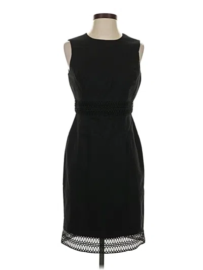 Pre-owned Calvin Klein Cocktail Dress In Black