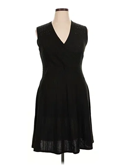 Pre-owned Calvin Klein Cocktail Dress In Black