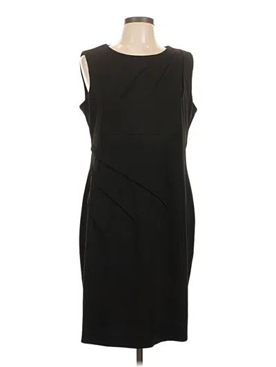 Pre-owned Calvin Klein Cocktail Dress In Black