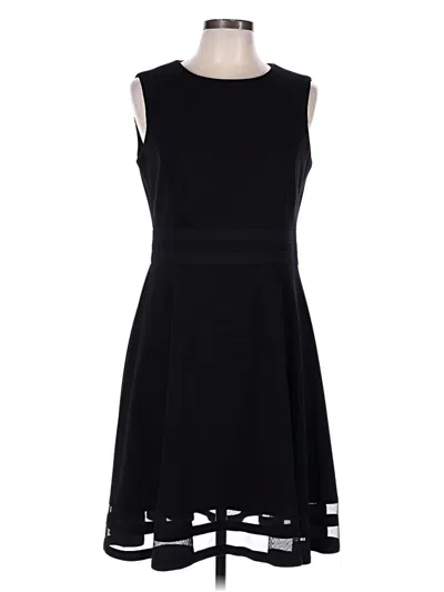 Pre-owned Calvin Klein Cocktail Dress In Black