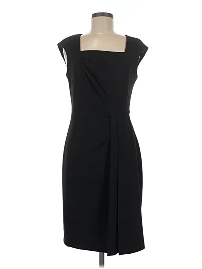 Pre-owned Calvin Klein Cocktail Dress In Black
