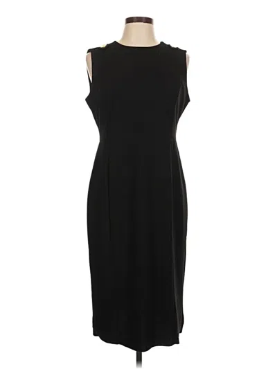 Pre-owned Calvin Klein Cocktail Dress In Black
