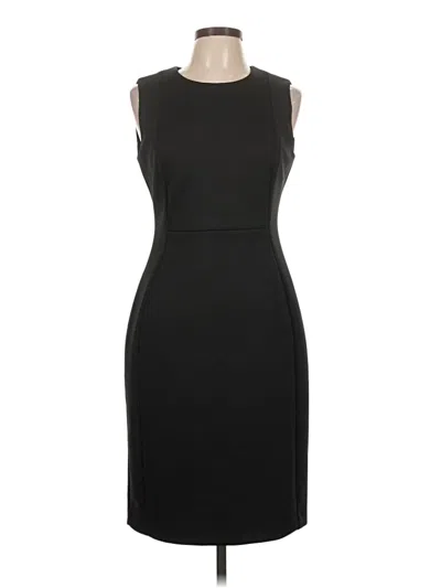Pre-owned Calvin Klein Cocktail Dress In Black
