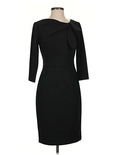 Pre-owned Calvin Klein Cocktail Dress In Black
