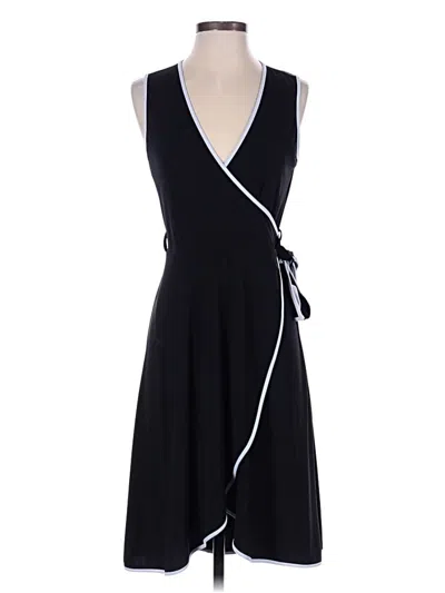 Pre-owned Calvin Klein Cocktail Dress In Black