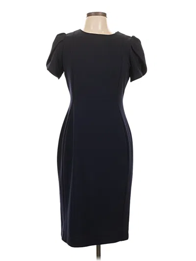 Pre-owned Calvin Klein Cocktail Dress In Black