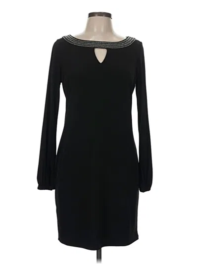 Pre-owned Calvin Klein Cocktail Dress In Black