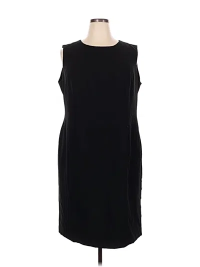 Pre-owned Calvin Klein Cocktail Dress In Black