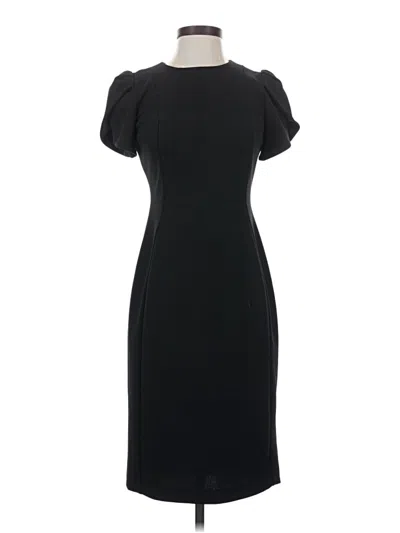 Pre-owned Calvin Klein Cocktail Dress In Black
