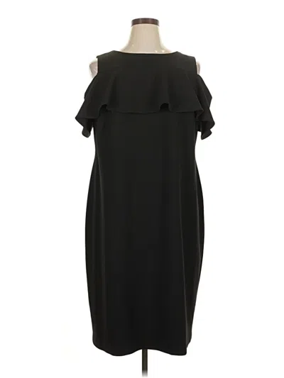 Pre-owned Calvin Klein Cocktail Dress In Black