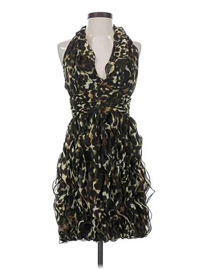 Pre-owned Calvin Klein Cocktail Dress In Black