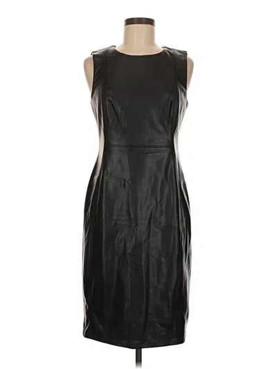 Pre-owned Calvin Klein Cocktail Dress In Black