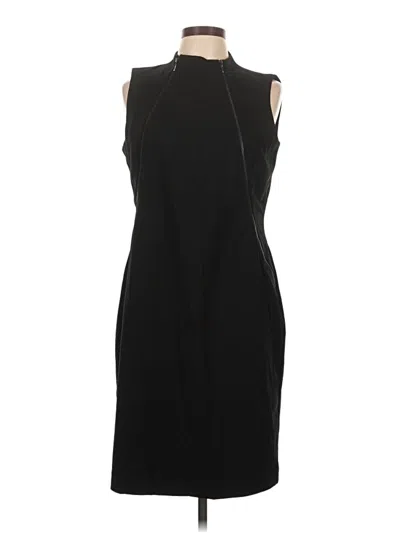 Pre-owned Calvin Klein Cocktail Dress In Black