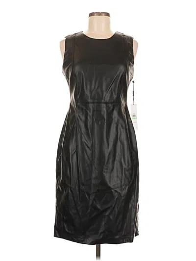Pre-owned Calvin Klein Cocktail Dress In Black