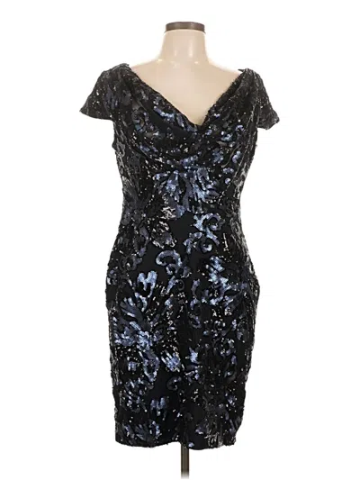 Pre-owned Calvin Klein Cocktail Dress In Black