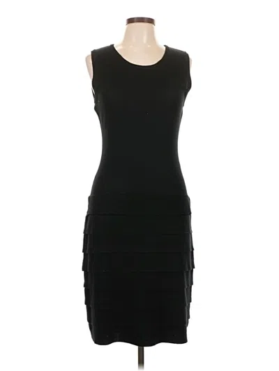Pre-owned Calvin Klein Cocktail Dress In Black