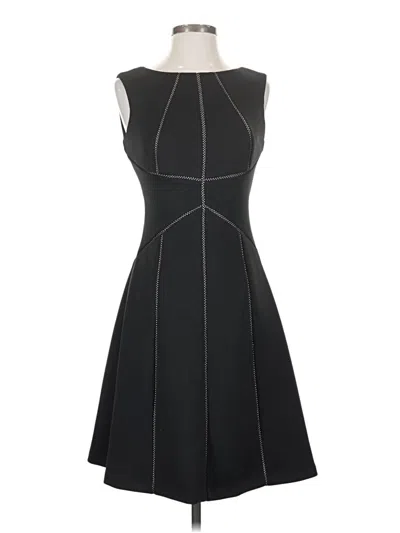Pre-owned Calvin Klein Cocktail Dress In Black