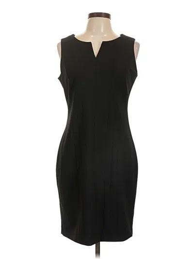 Pre-owned Calvin Klein Cocktail Dress In Black