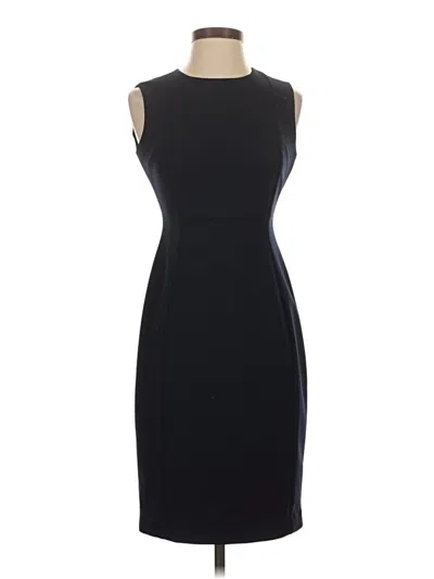 Pre-owned Calvin Klein Cocktail Dress In Black