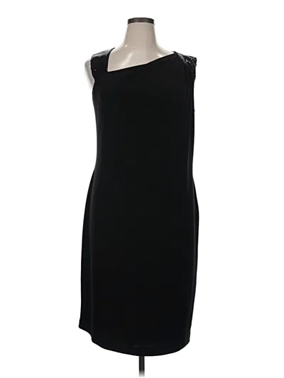 Pre-owned Calvin Klein Cocktail Dress In Black