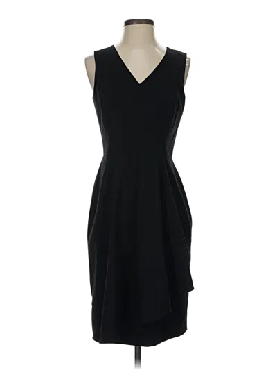 Pre-owned Calvin Klein Cocktail Dress In Black