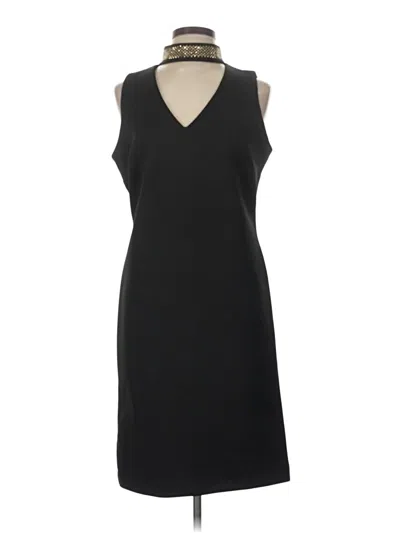 Pre-owned Calvin Klein Cocktail Dress In Black
