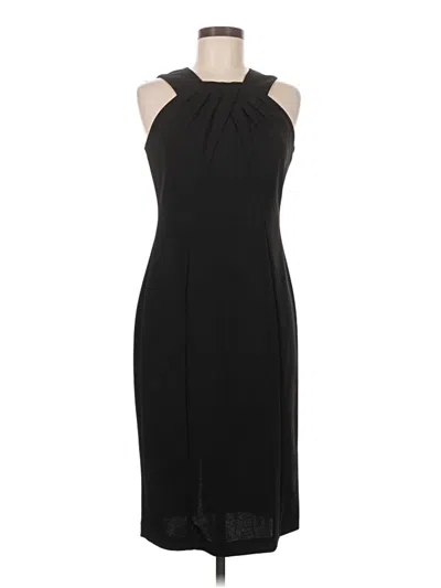 Pre-owned Calvin Klein Cocktail Dress In Black
