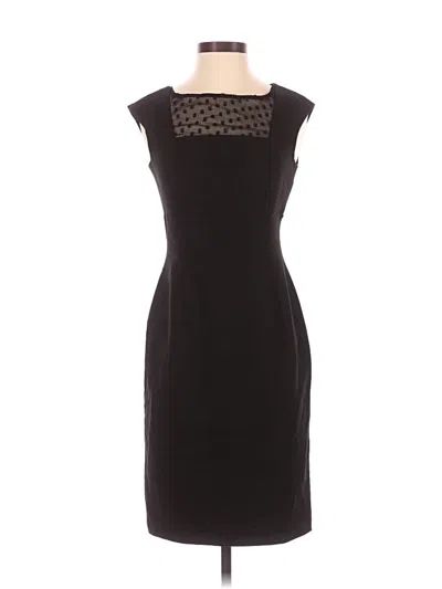 Pre-owned Calvin Klein Cocktail Dress In Black
