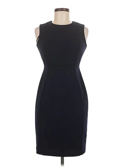 Pre-owned Calvin Klein Cocktail Dress In Black